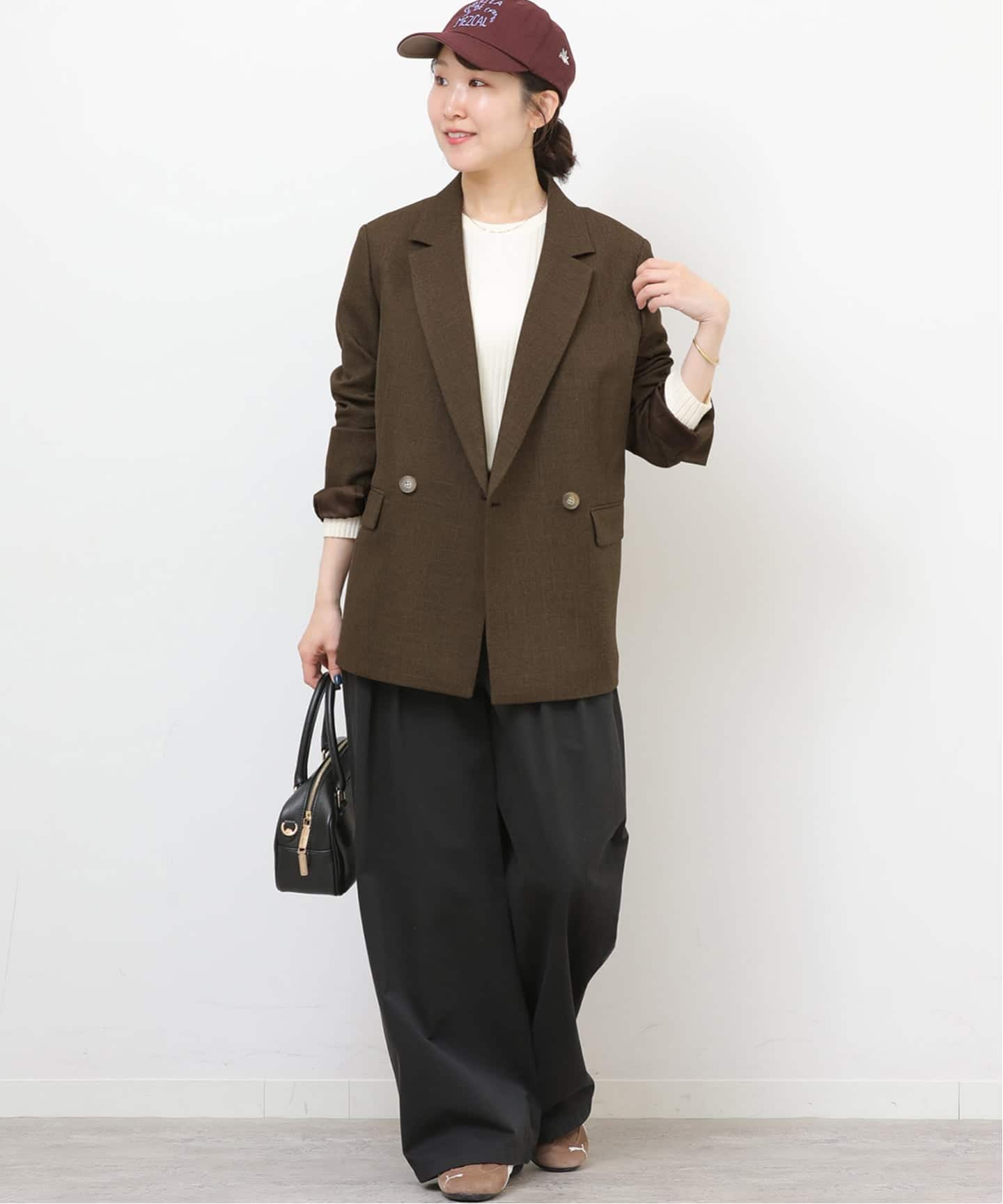 追加》シャークツイードテーラードジャケット（テーラードジャケット