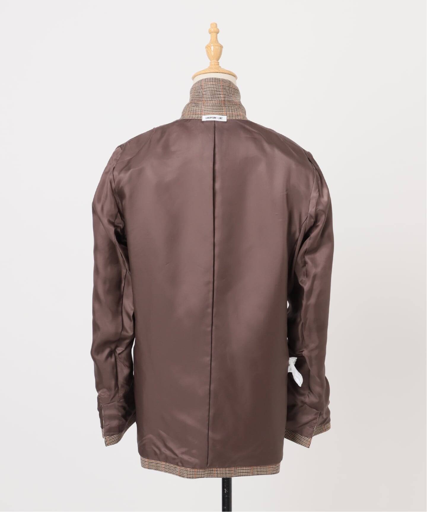 Essential ジャケット(CHECK)（テーラードジャケット）｜Deuxieme