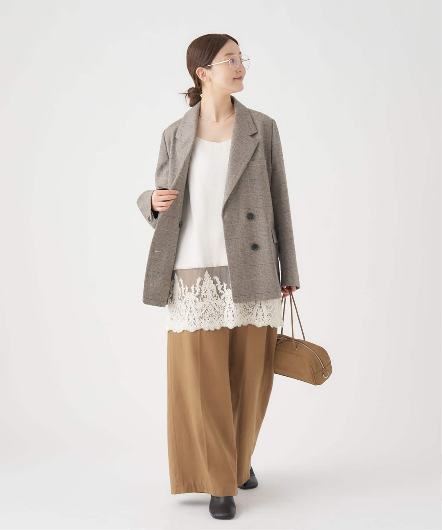 ソフトチェック ジャケット（テーラードジャケット）｜IENA（イエナ