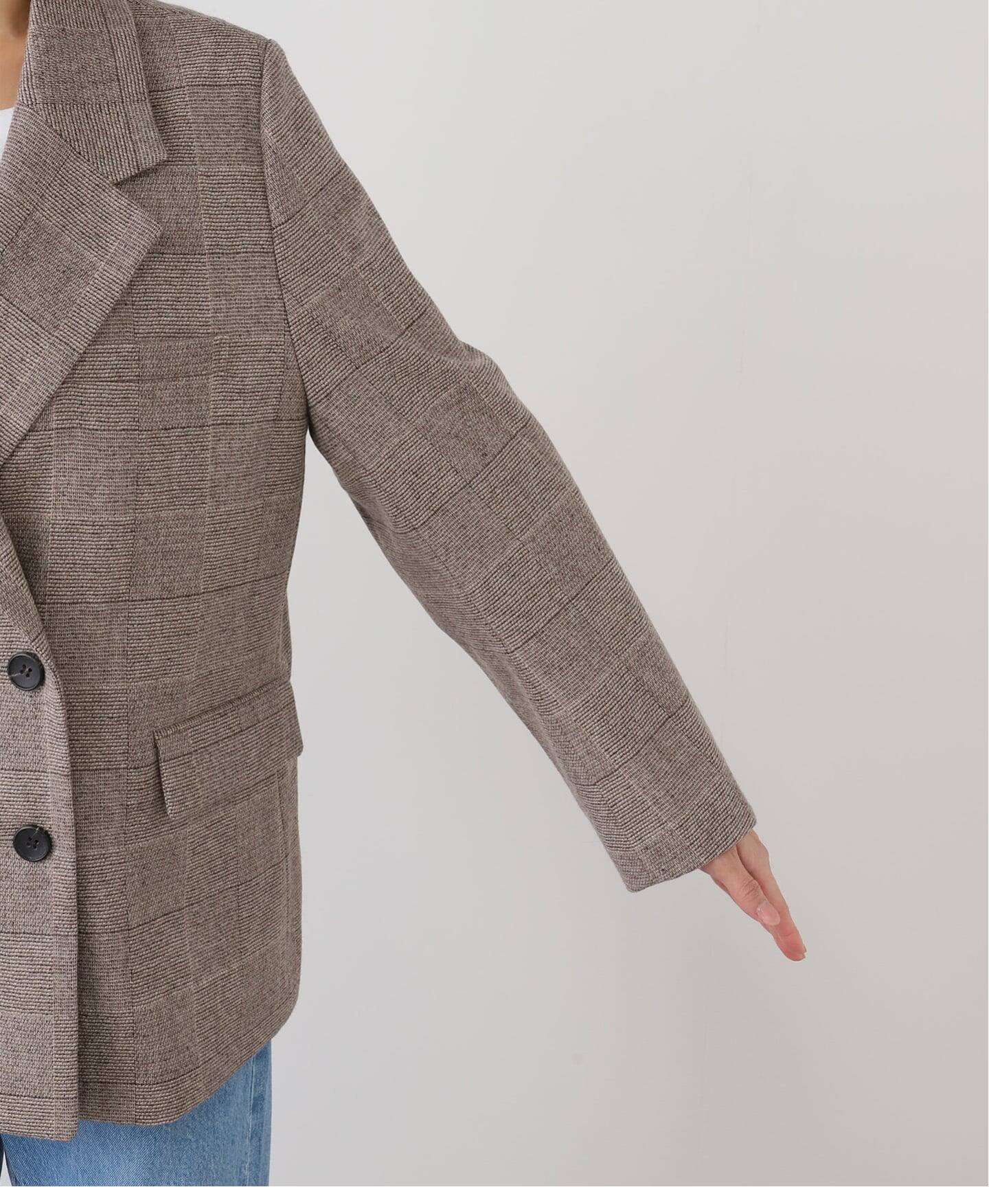 ソフトチェック ジャケット（テーラードジャケット）｜IENA（イエナ