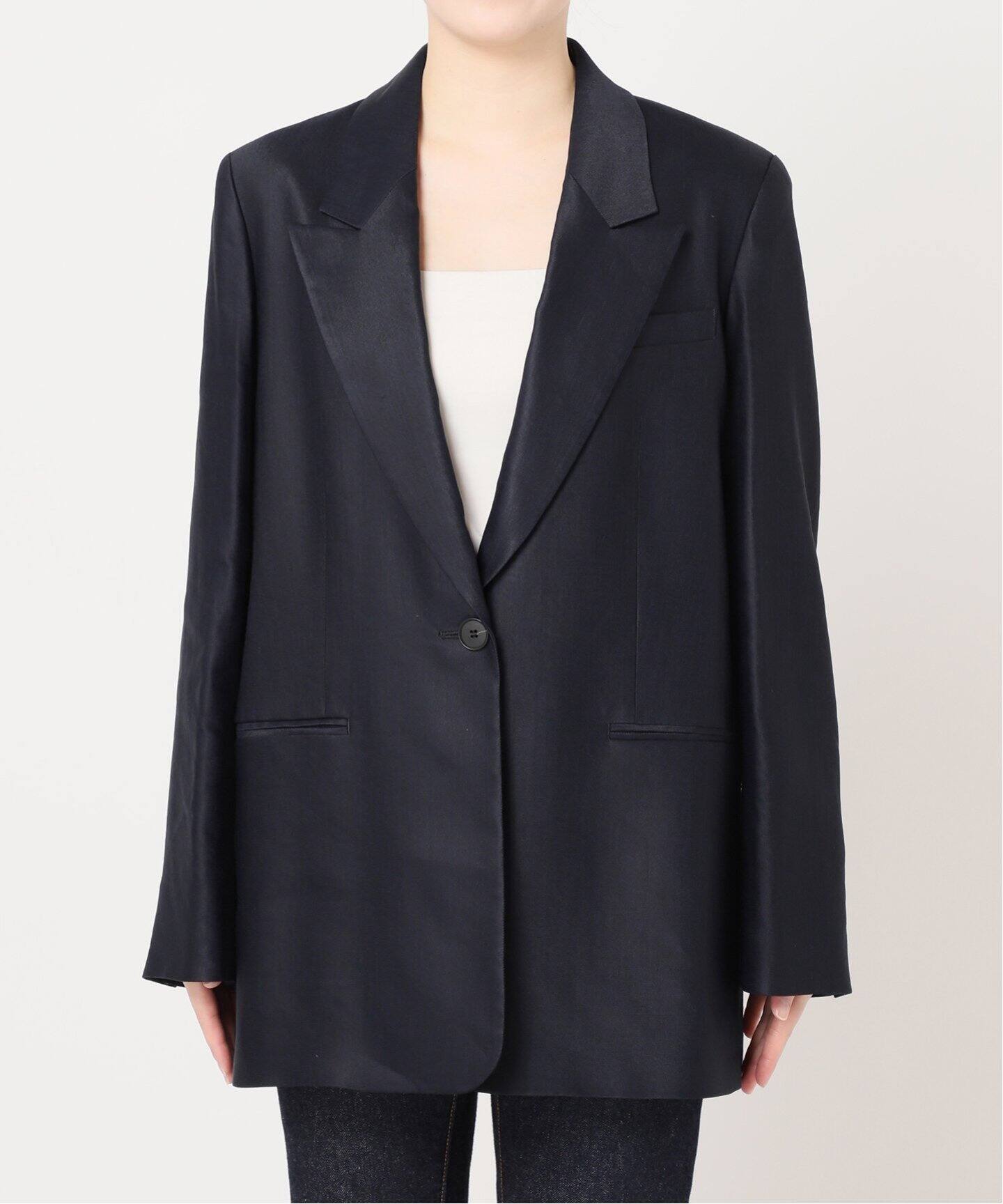 NALYA リネン/チェックジャケット（テーラードジャケット）｜JOURNAL