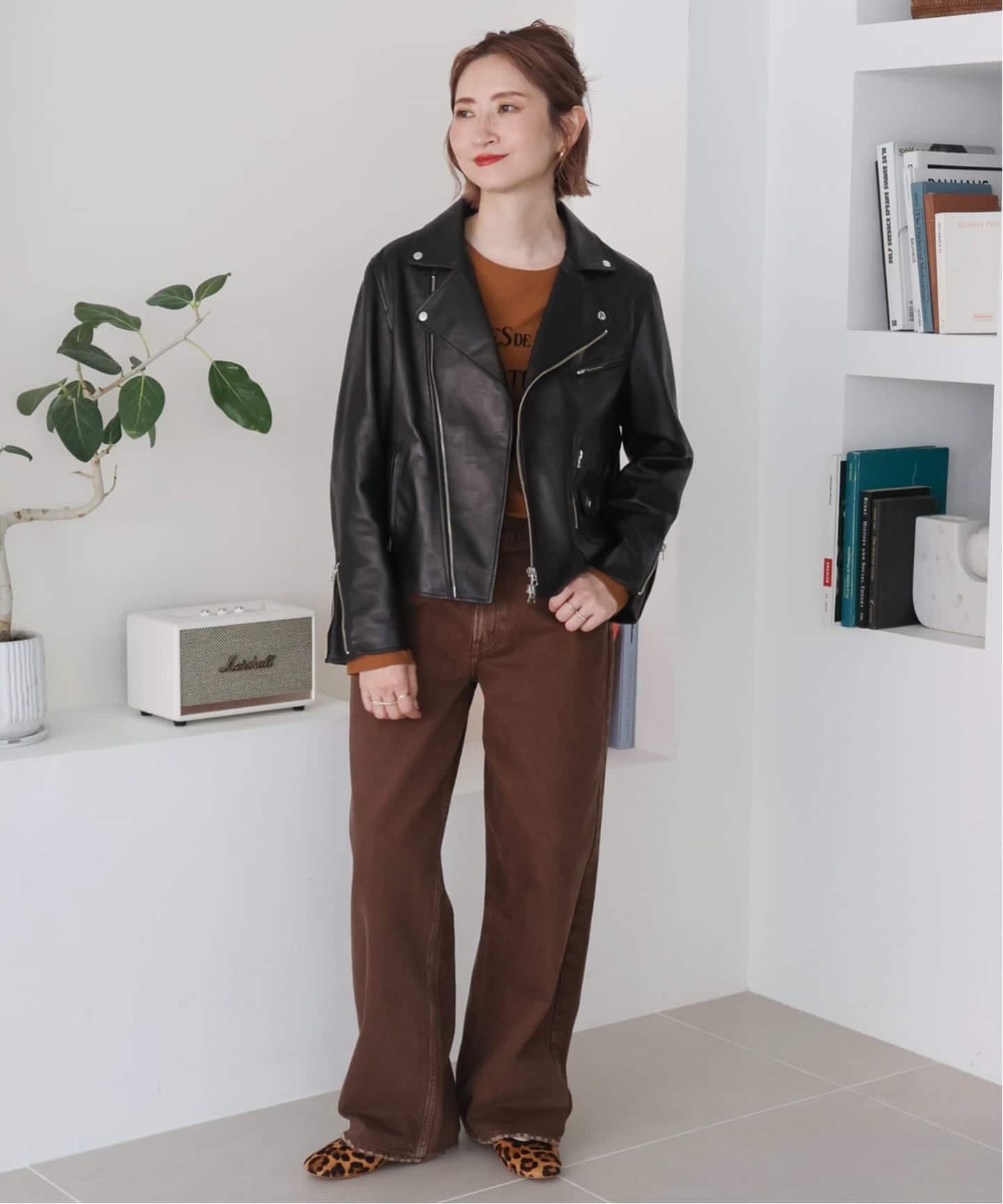 TICCA / ティッカ ダブルライダースジャケット（レザージャケット