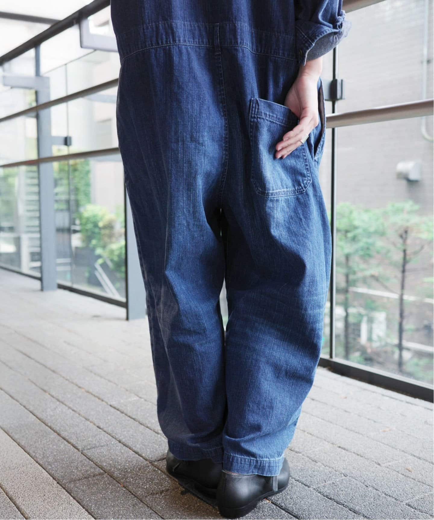 8OZデニムテーパーオールインワン（つなぎ／オールインワン）｜journal