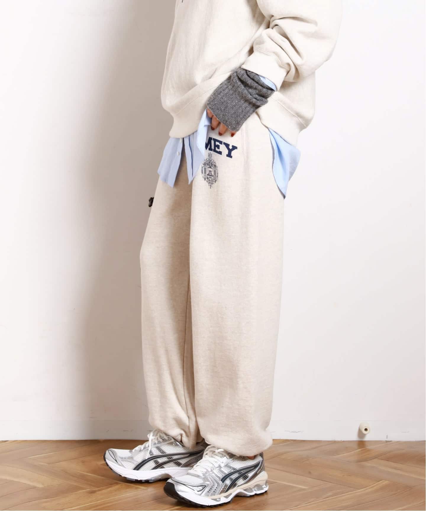 AMERICANA/アメリカーナ】別注 AMEY emblem SWEAT PANTS（スウェット