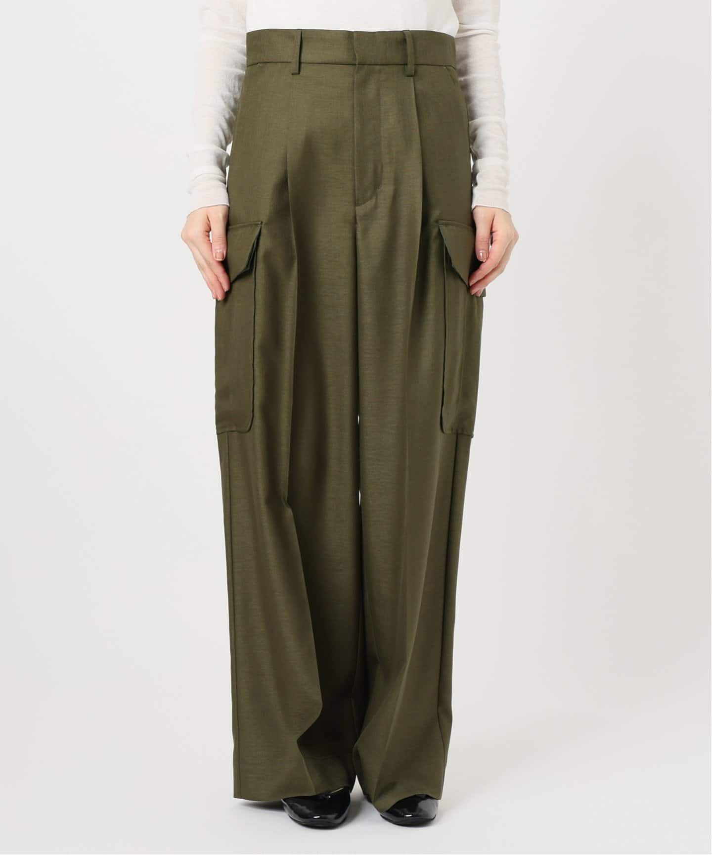 追加》ウォッシャブル カーゴスラックス（カーゴパンツ）｜IENA