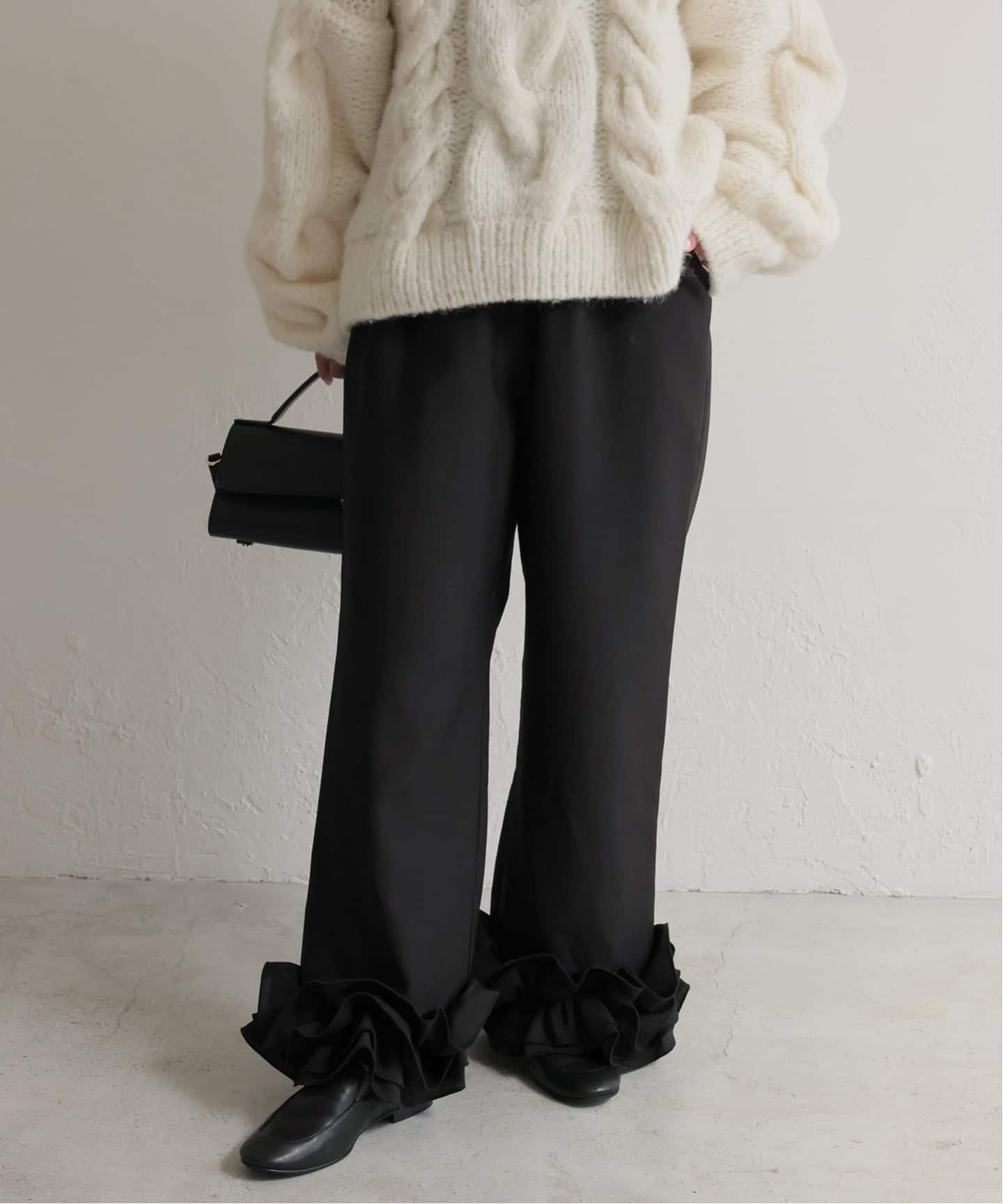 habi フリルパンツ（その他パンツ）｜SLOBE IENA（スローブ イエナ）の