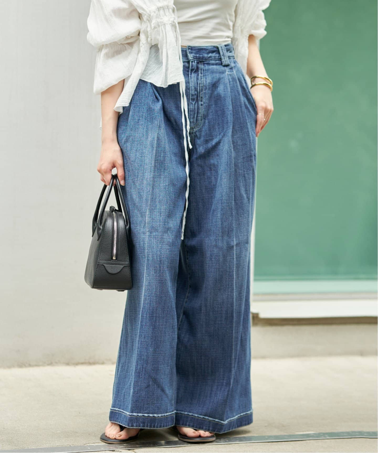 R'IAM ルーズワイドデニム（デニムパンツ・ジーンズ）｜Plage