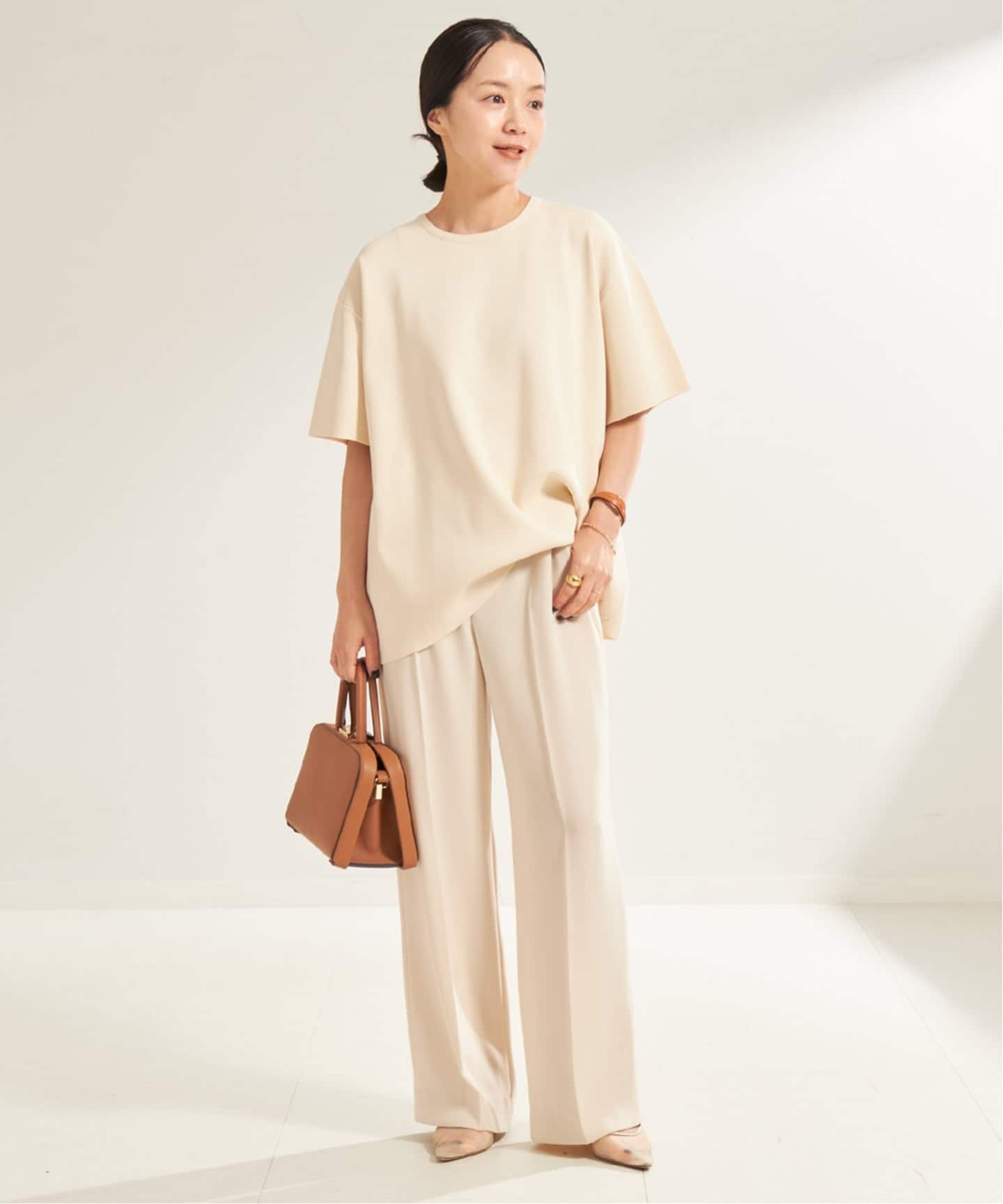 追加》washable straight パンツ 3（スラックス）｜Plage（プラージュ