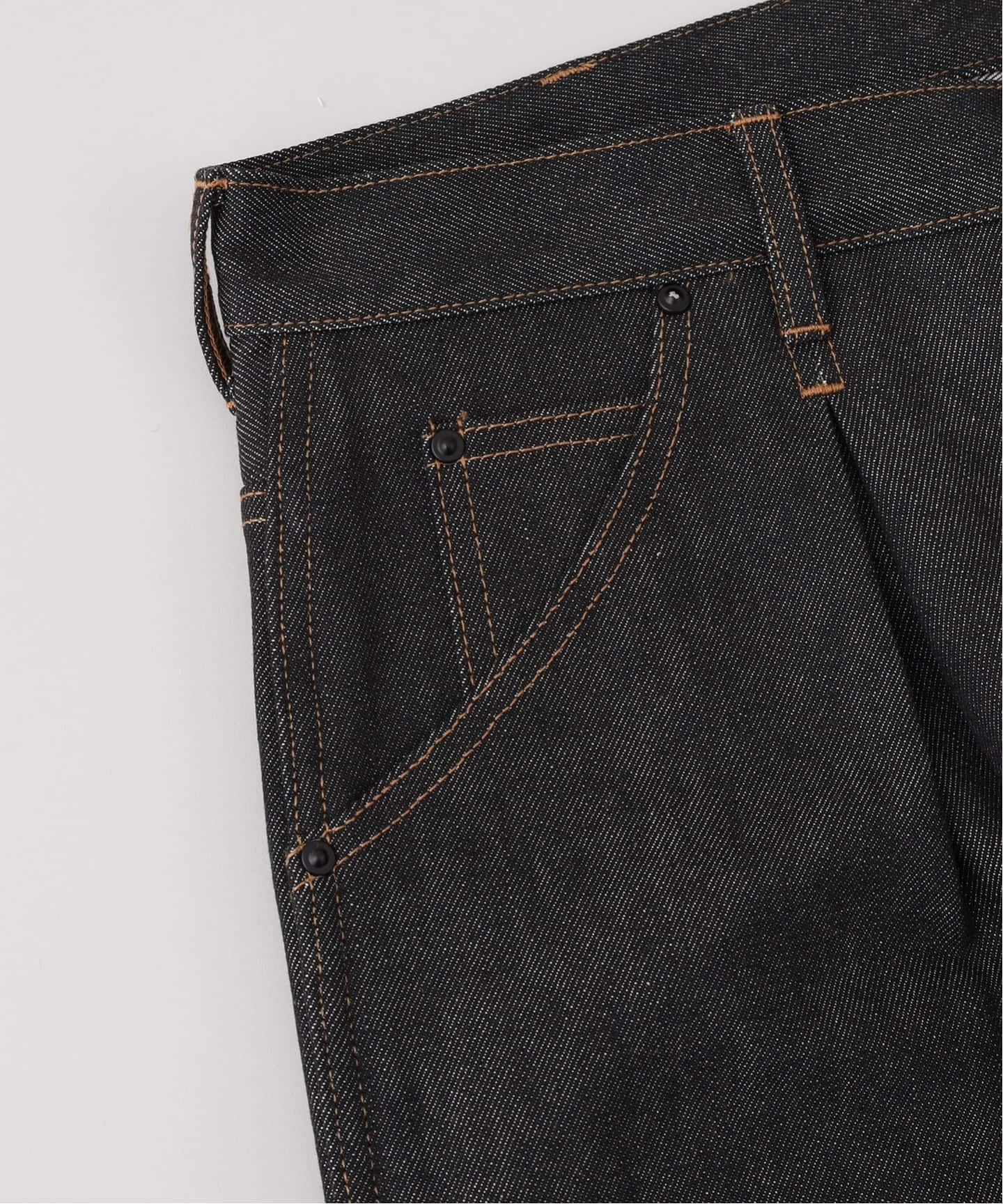 WILLOW PANTS ウィローパンツ】P-035 BLACK DENIM：パンツ（デニム