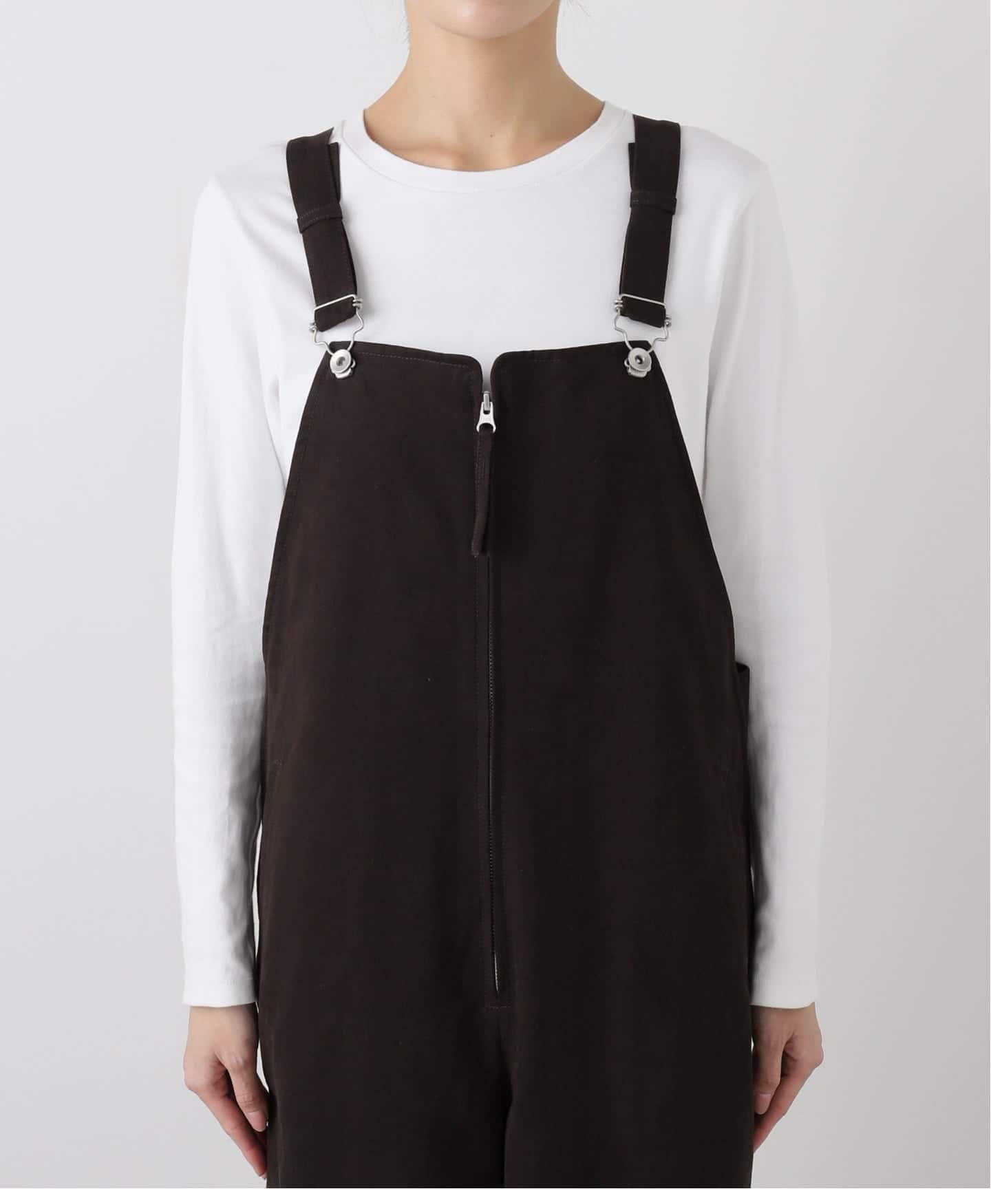 TODAYFUL Frontzip Twill Salopette（サロペット／オーバーオール