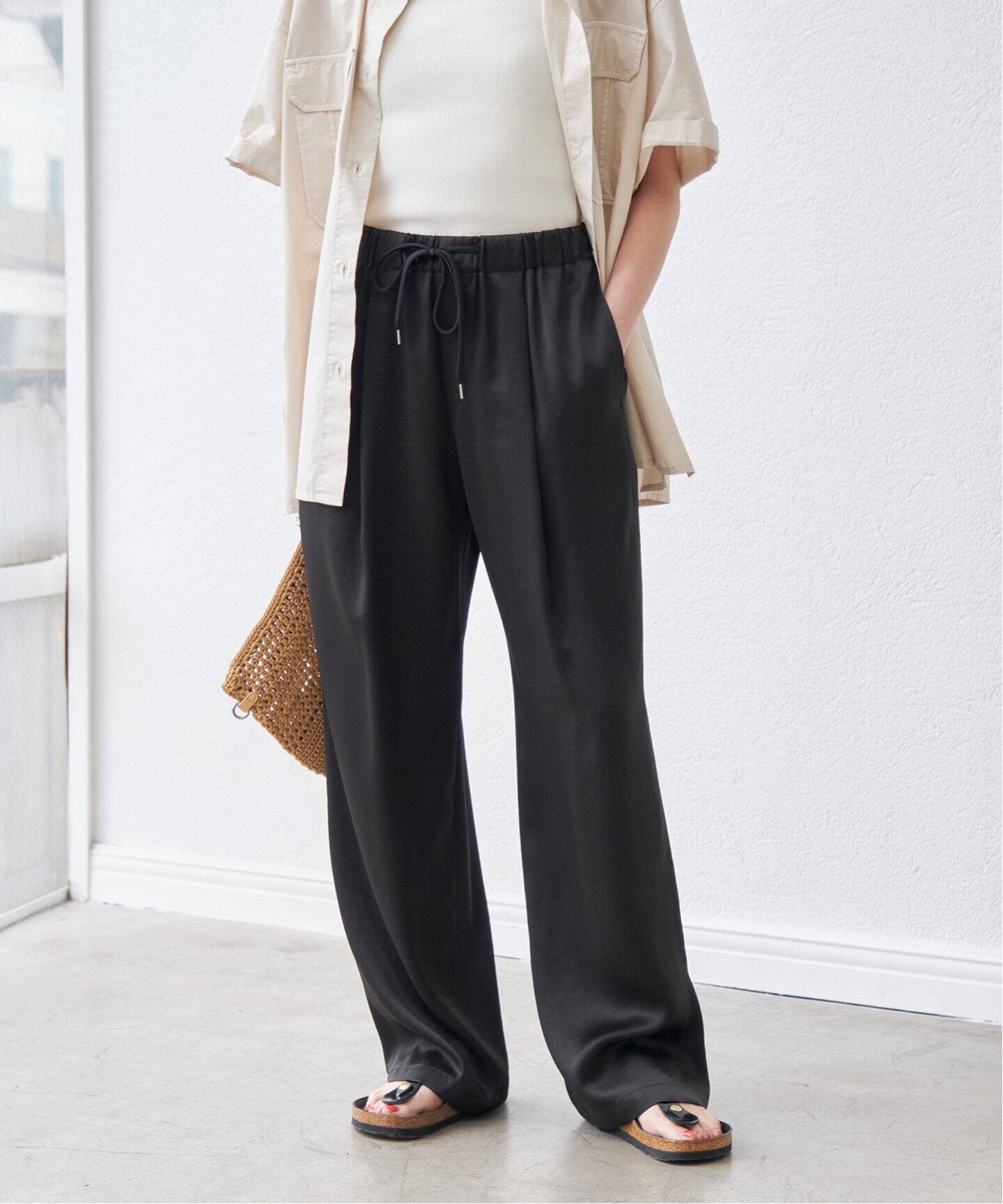 追加》サテンイージーパンツ（その他パンツ）｜Spick and Span