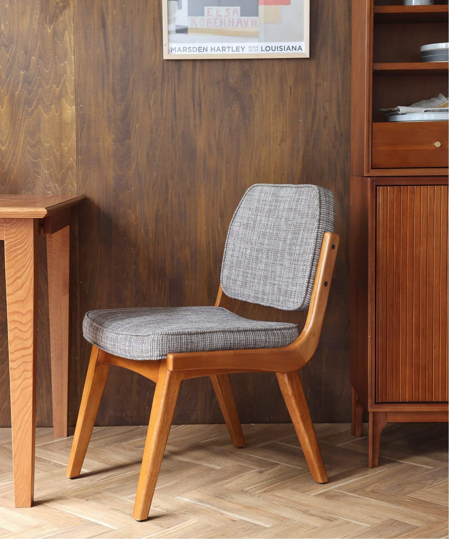 大型商品》SIERRA CHAIR (Fabric gray) シエラチェア グレー （チェア