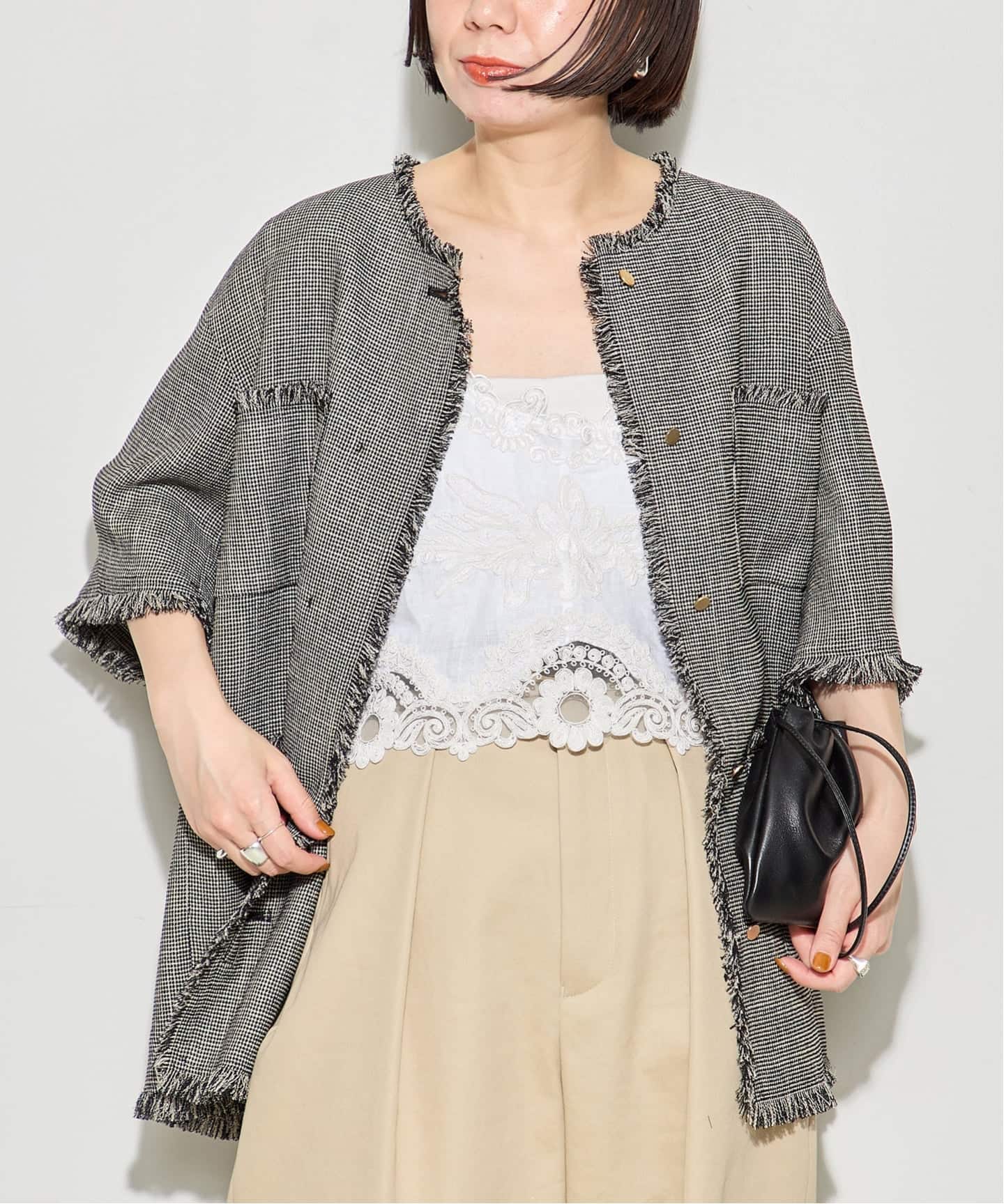 予約》【MAURIZIO MYKONOS/マウリツィオ ミコノス】TOP：ブラウス