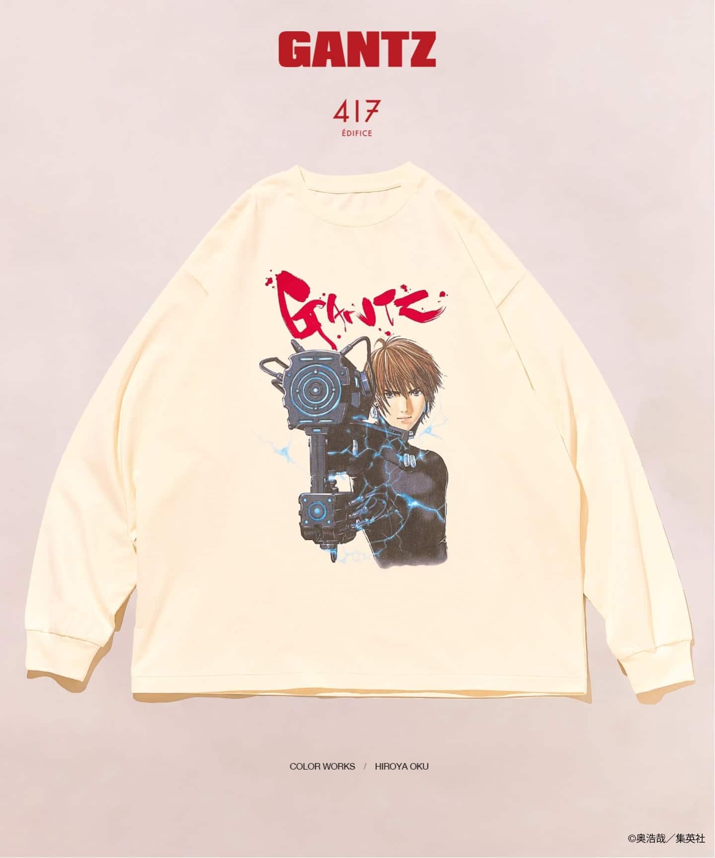 追加》GANTZ / ガンツ 417別注 COLORWORKS L/S Tシャツ（Tシャツ