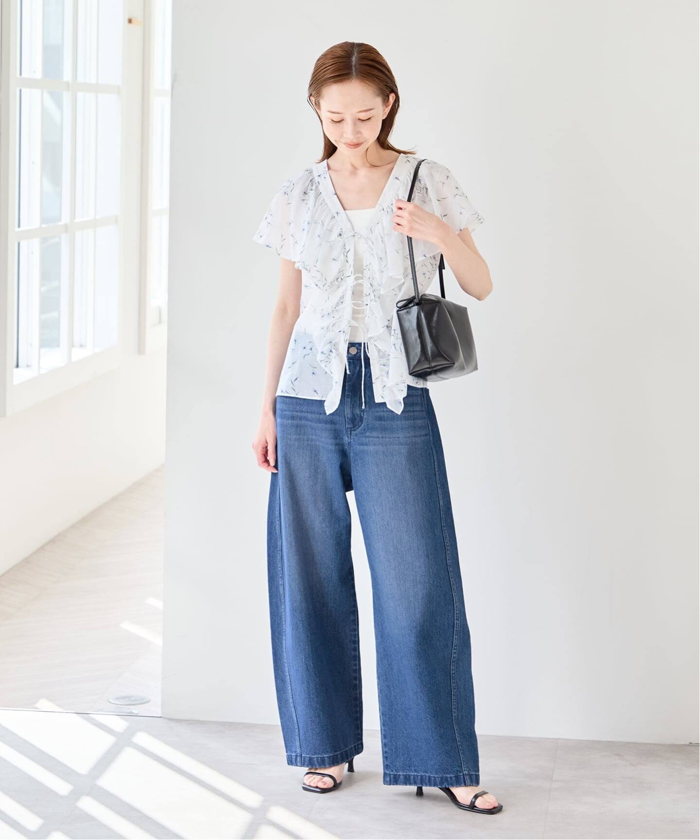 LOW CLASSIC / ロウクラシック】Lc LEATHER CARAMEL BOX BAG