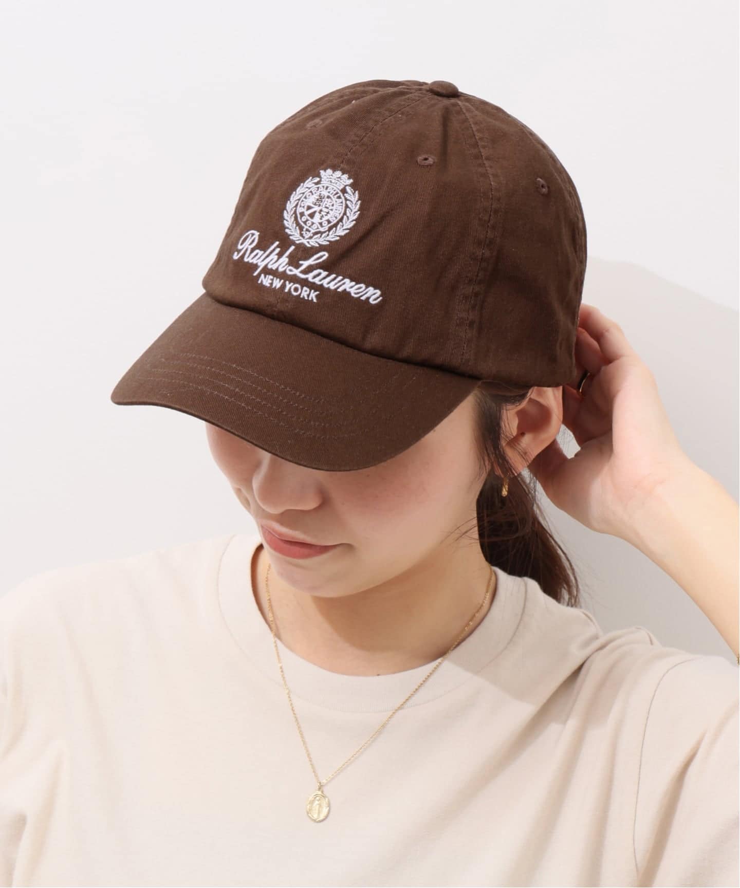 予約》【POLO RALPH LAUREN / ポロ ラルフ ローレン】WOVENキャップ