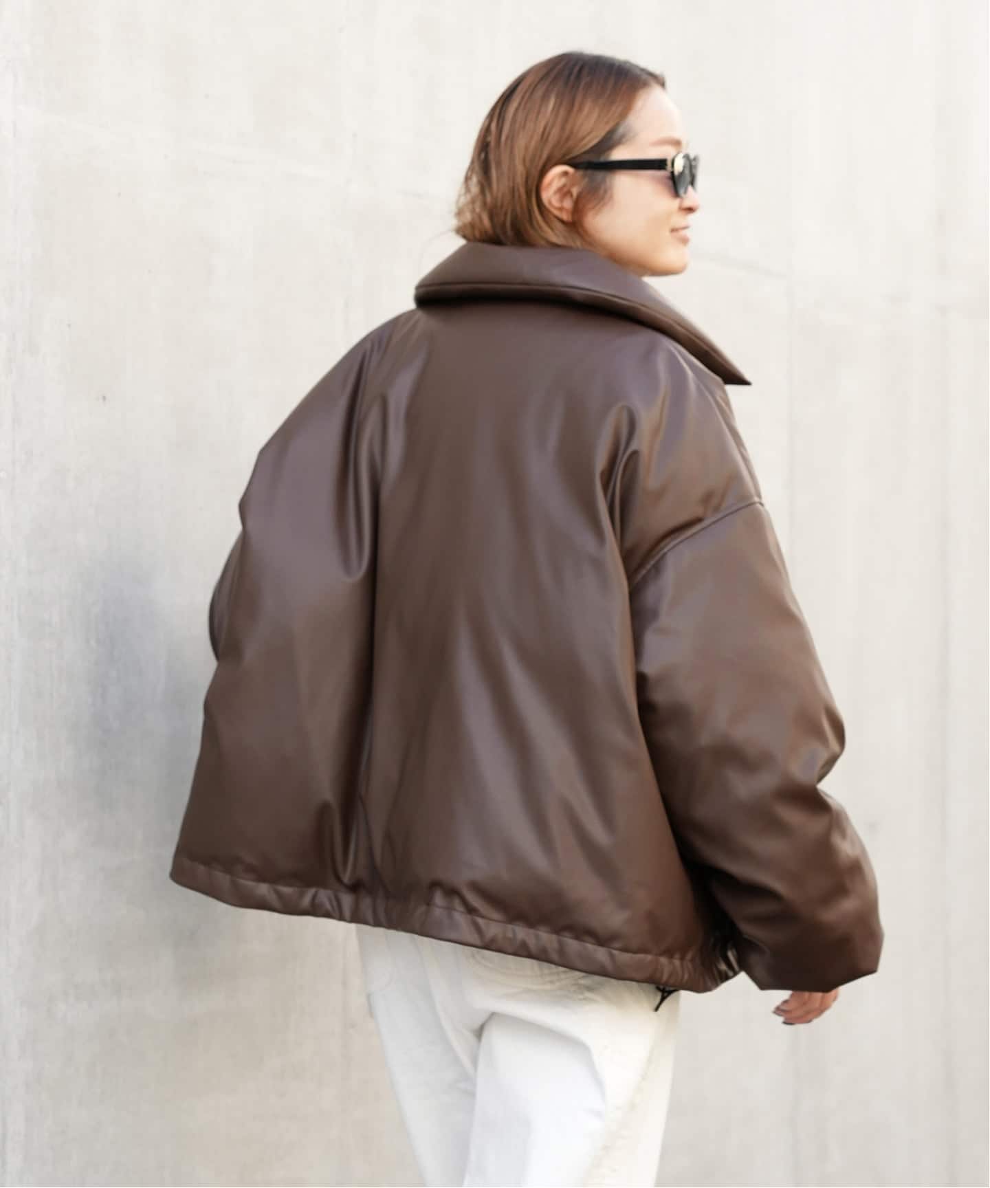 CALUX/キャラクス】SHORT COACH JACKET（ダウンジャケット）｜Deuxieme
