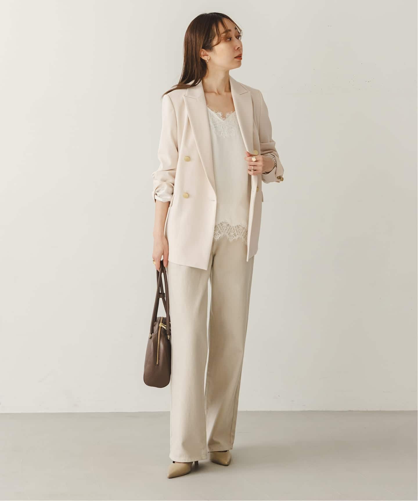 追加・新色・セットアップ対応》フローツイルピークドラペルジャケット