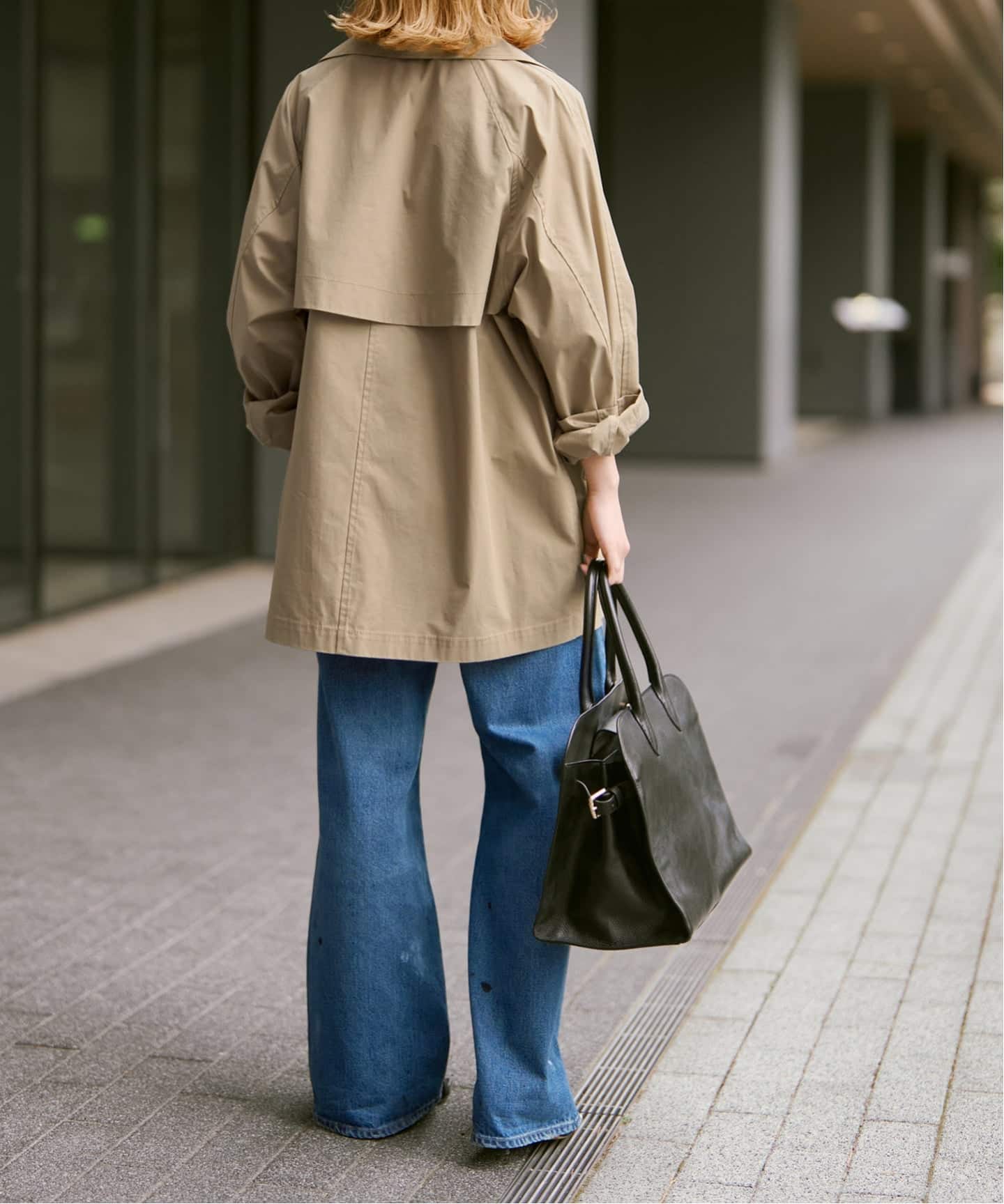 追加2》C/Pミドル丈トレンチコート（トレンチコート）｜Spick and Span