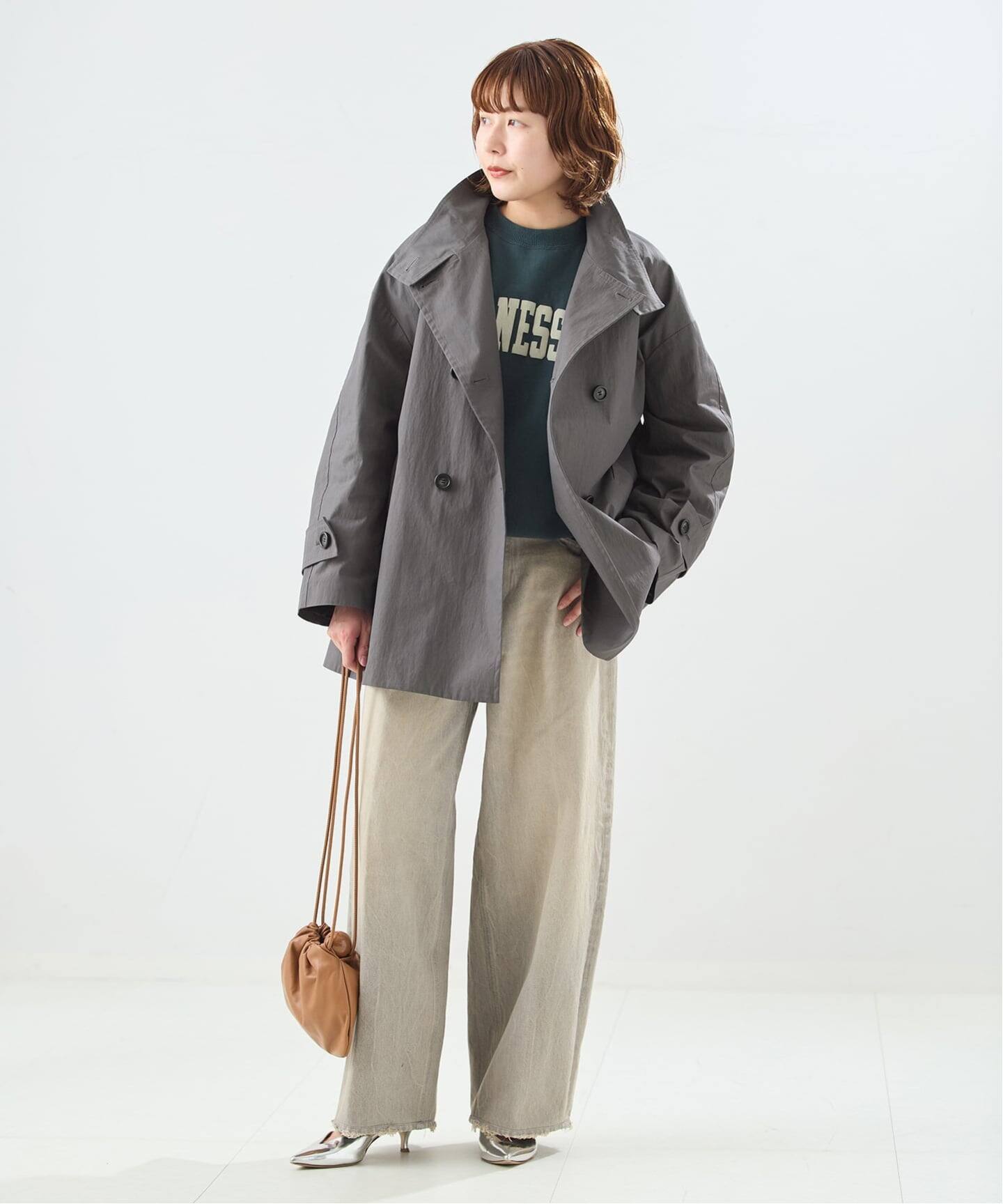 NALYAスタンドショートコート（その他ブルゾン／アウター）｜JOURNAL