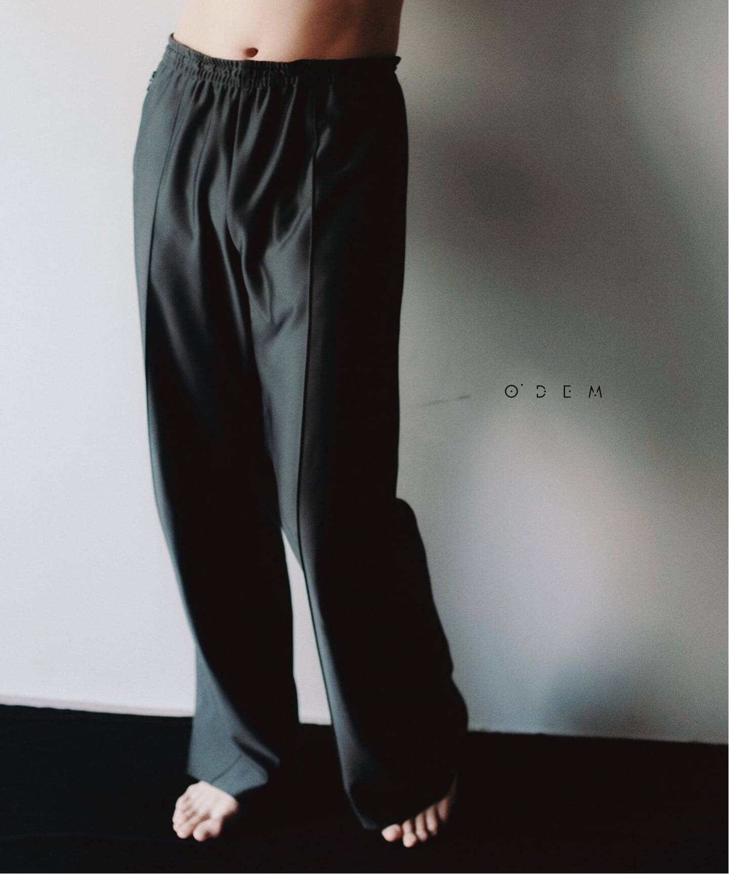 O'DEM/オデム】Steel flare track PT（ジャージ／トラックパンツ）｜L