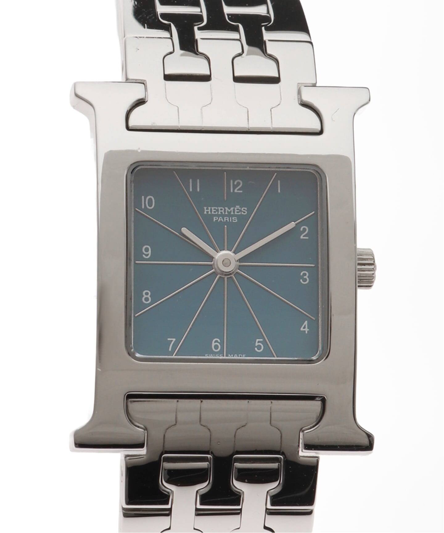 HERMES H Watch Blue dial（ヴィンテージ）｜HIROB（ヒロブ）の通販
