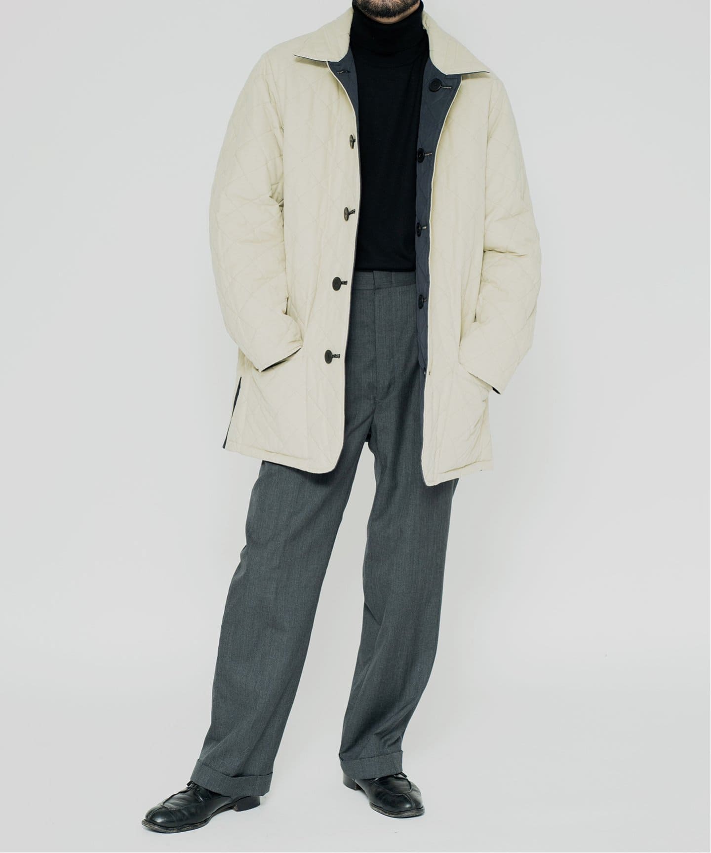 LAVENHAM / ラベンハム】別注 リバーシブル ジャケット（中綿