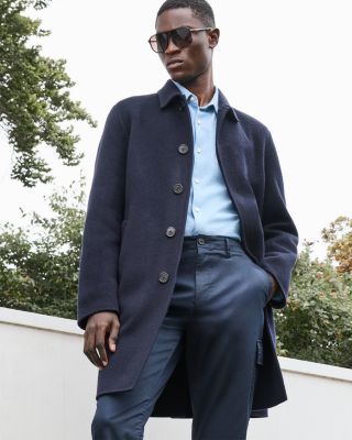 Theory Car Coat in Luxe New Divide | Bloomingdale's