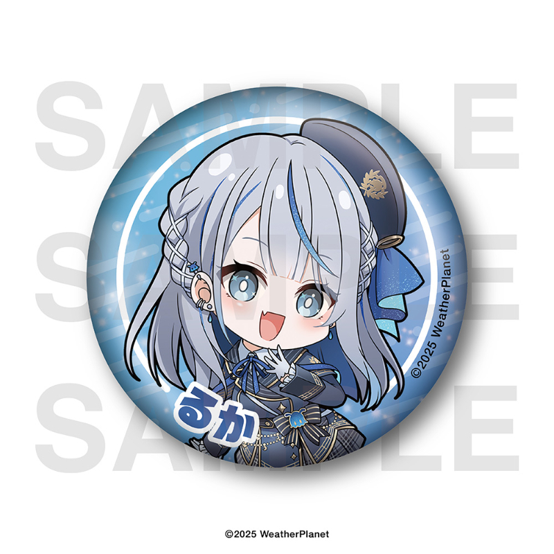 WeatherPlanet メタリック缶バッジセット【EDITH ONLINE（イーディス