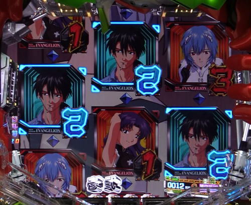 新世紀エヴァンゲリオン 決戦 ～真紅～｜保留変化 タイトル予告 格納庫