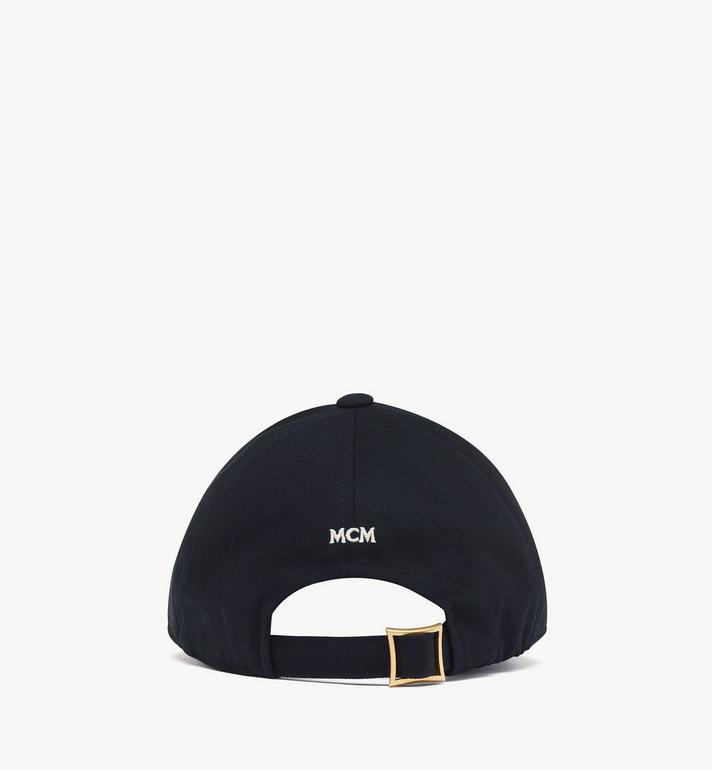 Adjustable Essential Logo Cap in Cotton Twill Blue | MCM ®US