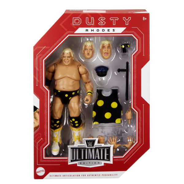 WWE Legends Ultimate Edition Dusty Rhodes Action Figure | Mattel