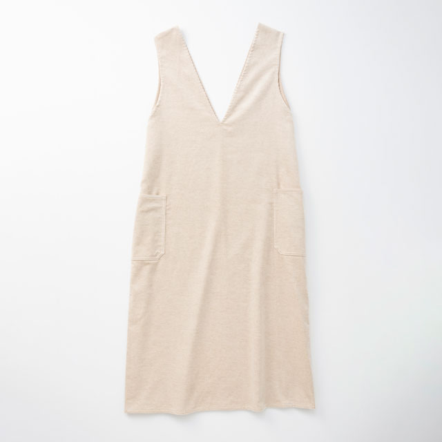 綿麻のコール天 ジャンパースカート｜衣料品｜中川政七商店 公式サイト