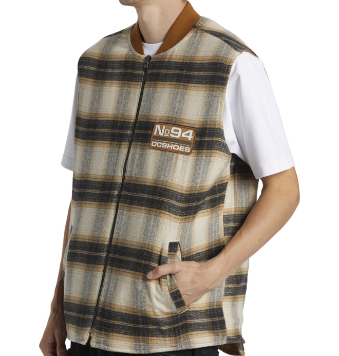 No 94 Worker - Reversible Worker Vest for Men | DC Shoes