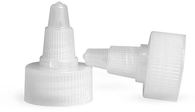 20/400 Natural LDPE Twist Top Caps | SKS Bottle & Packaging
