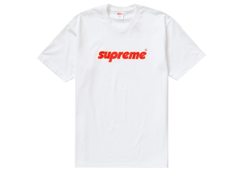 Supreme Pinline Tee White Men's - SS24 - US