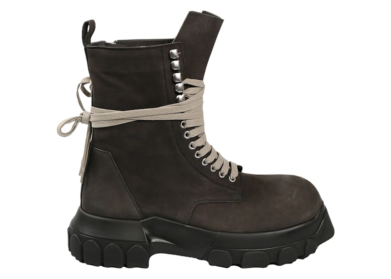 Rick Owens Army Tractor Boot Dark Dust Men's - RU02D6871 LWN 7878 - US