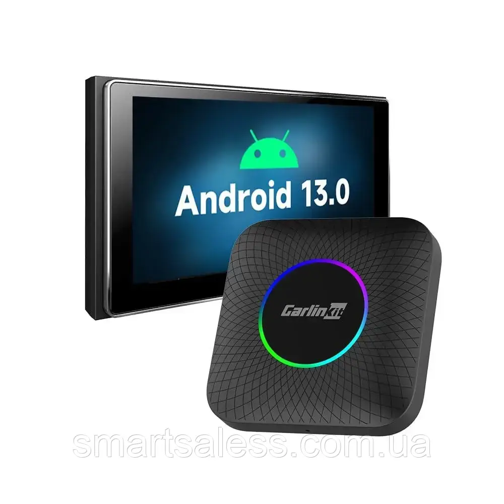CarlinKit TBox Ambient 4/64 LTE Ai Box Android 13 беспроводной