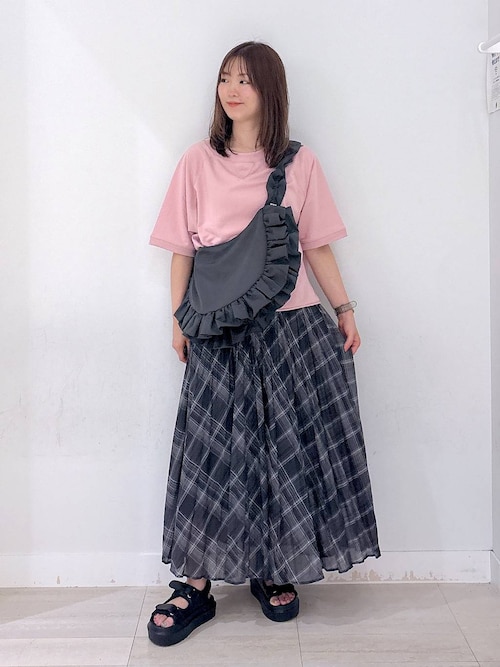 セール】高山直子さんコラボ/撥水フリルショルダー/EiiS/133570