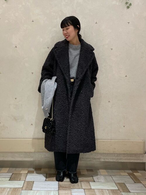 セール】フェイクテディファーロングコート（その他アウター