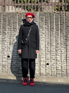 BLACK COMME des GARCONSのテーラードジャケットを使った人気