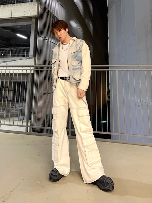 ウィメンズ デニム ルーズ D-SIRE-CARGO L.32（デニムパンツ）｜DIESEL