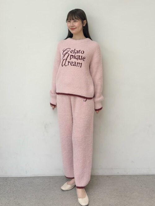 セール】ラメフェザープルオーバー（ルームウェア/パジャマ）｜gelato