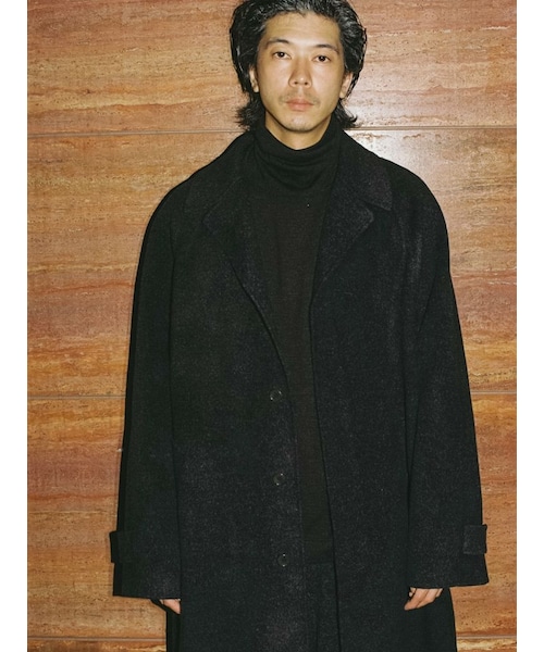 LIDNM（リドム）の「STRECCAN REVER COAT（チェスターコート）」 - WEAR