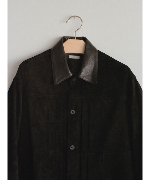 LIDNM（リドム）の「Goat Suede Type 1st JKT（ブルゾン）」 - WEAR