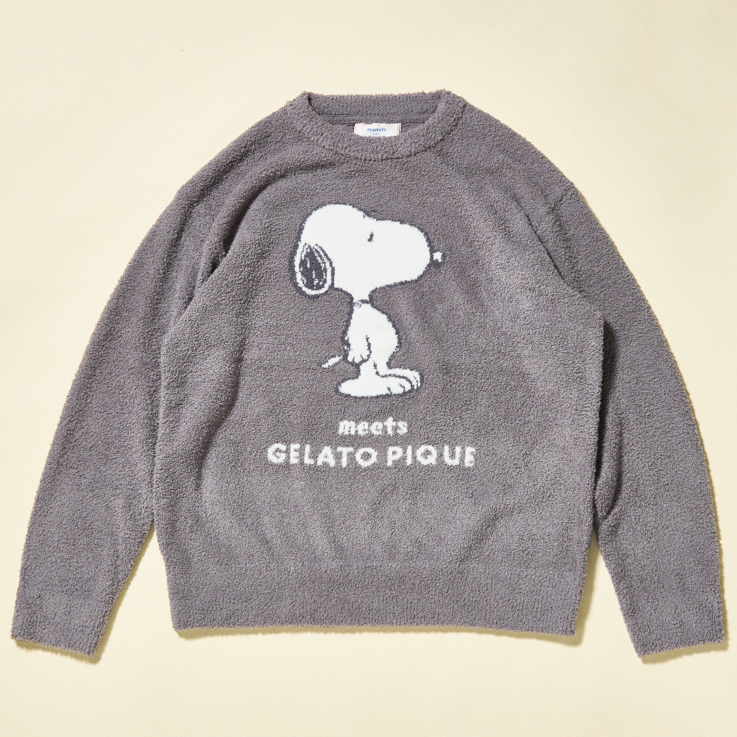 HOMME】【PEANUTS】ベビモコJQDプルオーバー＆ロングパンツセット