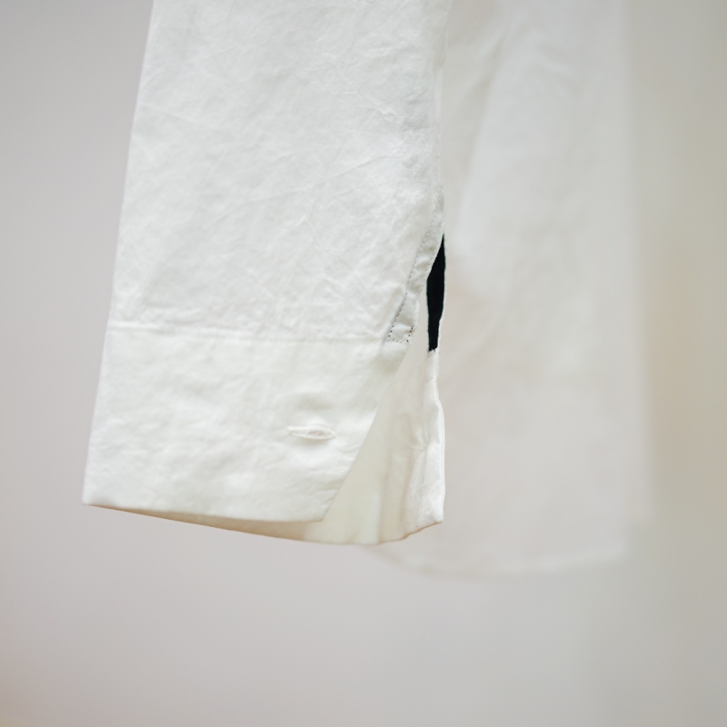 SUNSEA (サンシー) 30th Collectionの新作、Shrinkage Cotton Shirt