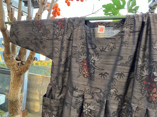 大島紬ワンピース | だっくす（清子おばちゃんのお仕事）