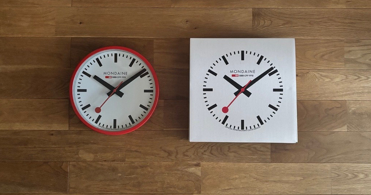 MONDAINE（モンディーン）】の壁掛け時計を見上げる生活で“上向いた”2