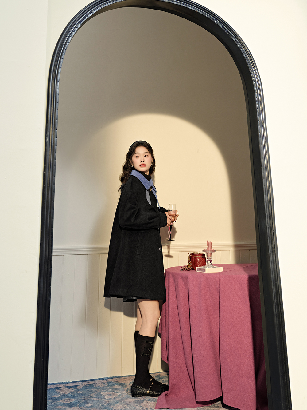 Bow Collar Coat – KUOSE.com